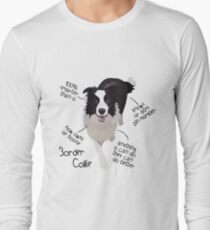 border collie Long Sleeve T-Shirt