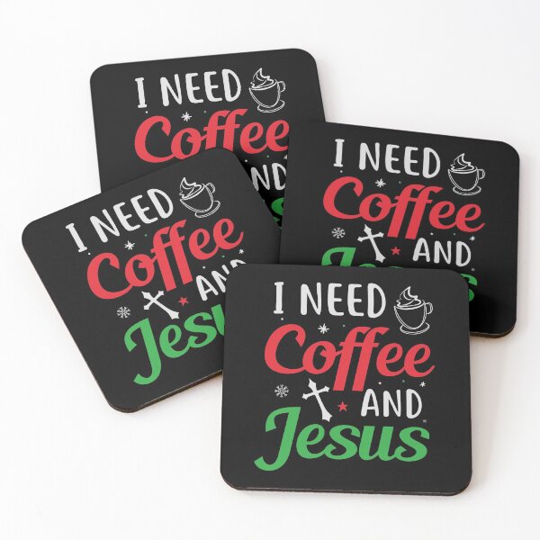 Item preview, I NEED COFFEE AND JESUS designed and sold by MollinS7.