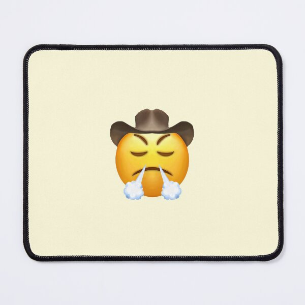 Item preview, Cowboy emoji huff designed and sold by aaumen.