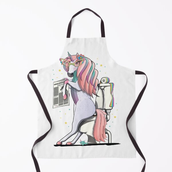 Item preview, Unicorn on the Toilet designed and sold by Wyattdesign.
