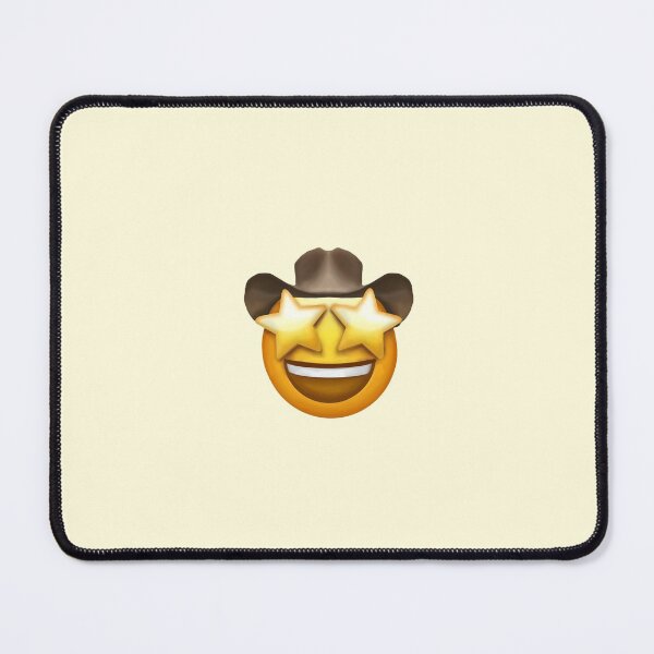 Item preview, Star Eyes Cowboy Emoji designed and sold by aaumen.