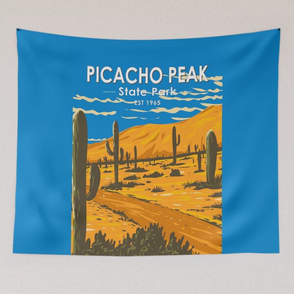 Item preview, Parque Estatal Picacho Pico Arizona Vintage designed and sold by KrisSidDesigns.