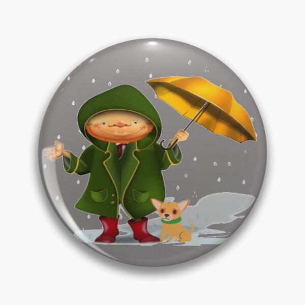 Item preview, Rain,dog,friendship designed and sold by grickodd.