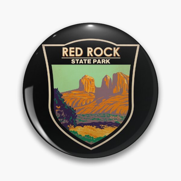 Item preview, Red Rock State Park Arizona Badge designed and sold by KrisSidDesigns.