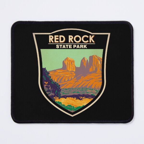 Item preview, Red Rock State Park Arizona Badge designed and sold by KrisSidDesigns.