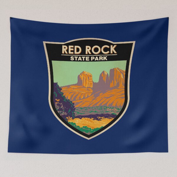 Item preview, Red Rock State Park Arizona Badge designed and sold by KrisSidDesigns.