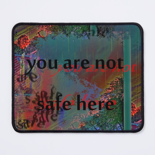 Item preview, it's not safe here designed and sold by doodleblood.