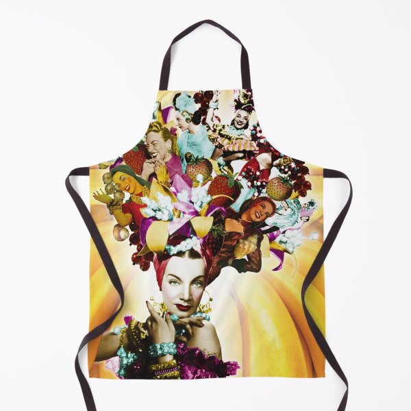 Item preview, Carmen Miranda Portrait Collage designed and sold by STYLE + EXPRESSION.