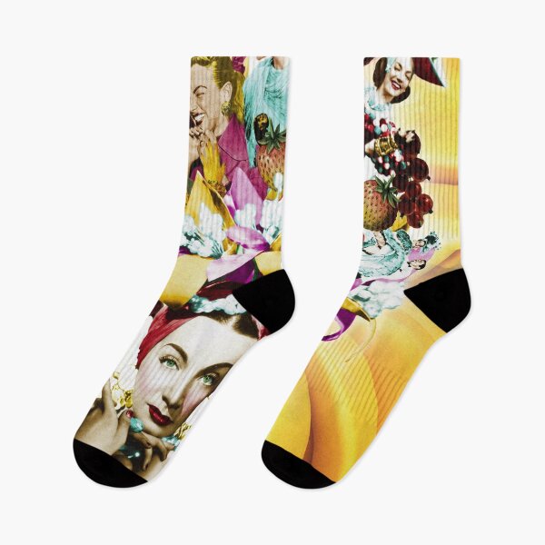 Item preview, Carmen Miranda Portrait Collage designed and sold by STYLE + EXPRESSION.