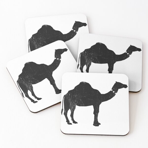 Item preview, cute black and white camel designed and sold by TANMIRET ⭐️⭐️⭐️⭐️⭐️.