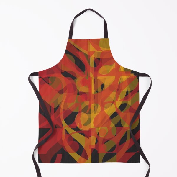 Item preview, Red Yellow Black Simphony II – Collage with notes and musical elements designed and sold by STYLE + EXPRESSION.