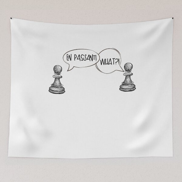 Item preview, En Passant! WHAT? designed and sold by ChessMadness.