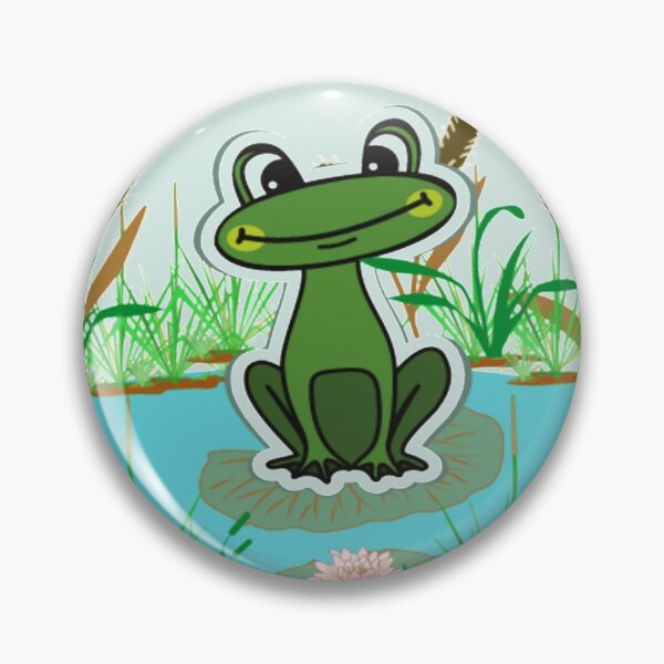 Item preview, Funny frog designed and sold by grickodd.