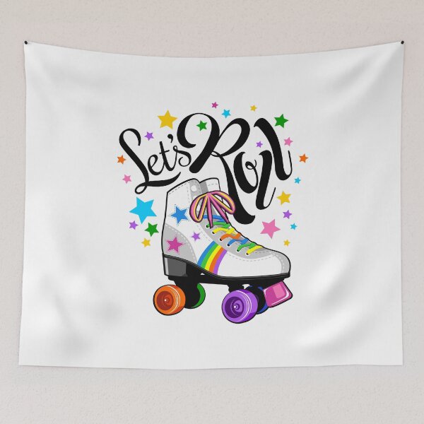 Item preview, Let's Roll. Fun roller skate party  designed and sold by iclipart.