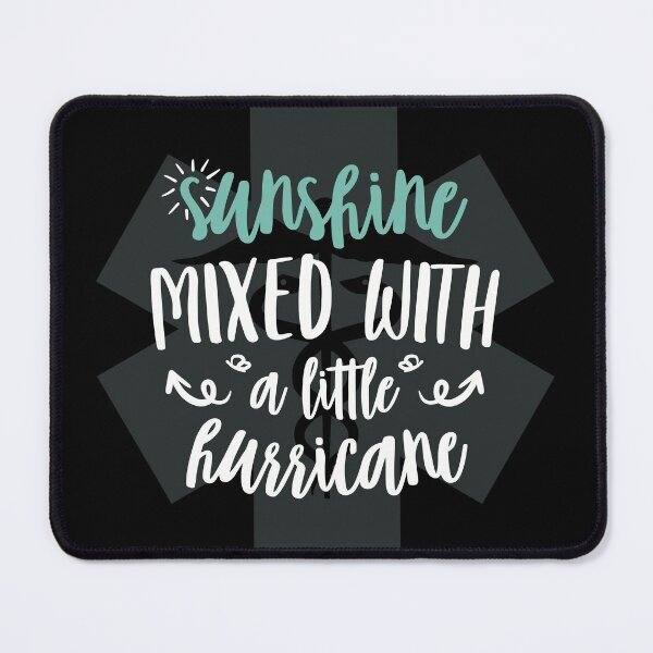 Item preview, Sunshine mixed with a little hurricane for pharmacists, paramedics, nurses, doctors designed and sold by KlaraMacinka.
