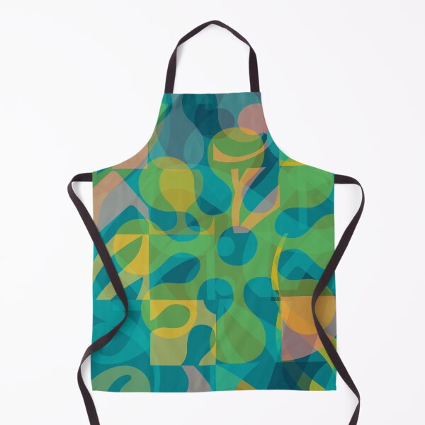 Item preview, Blue Green Simphony III – Collage with notes and musical elements designed and sold by STYLE + EXPRESSION.