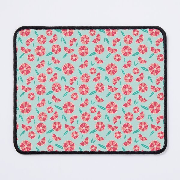 Item preview, Cute pink and blue grapefruit pattern designed and sold by DESIGNNATS.