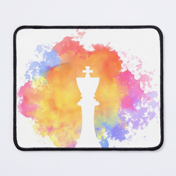 Item preview, Chess King Pastel White designed and sold by ChessMadness.
