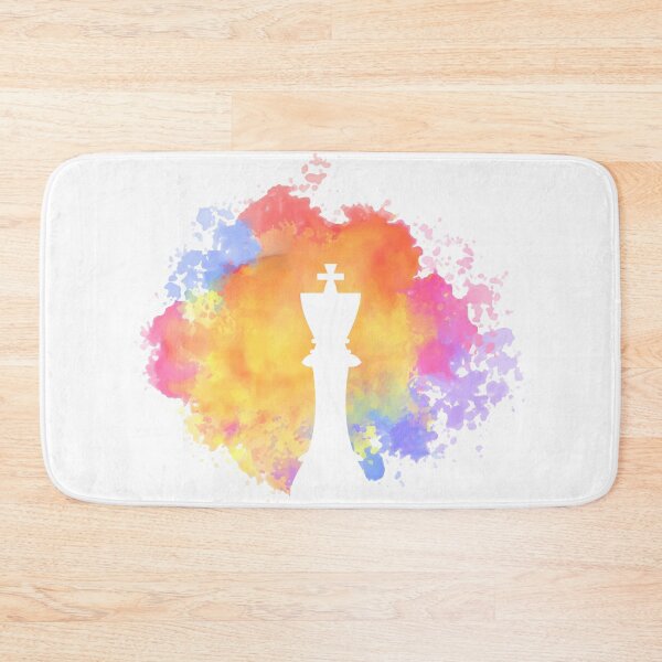 Item preview, Chess King Pastel White designed and sold by ChessMadness.
