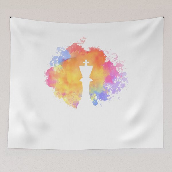 Item preview, Chess King Pastel White designed and sold by ChessMadness.