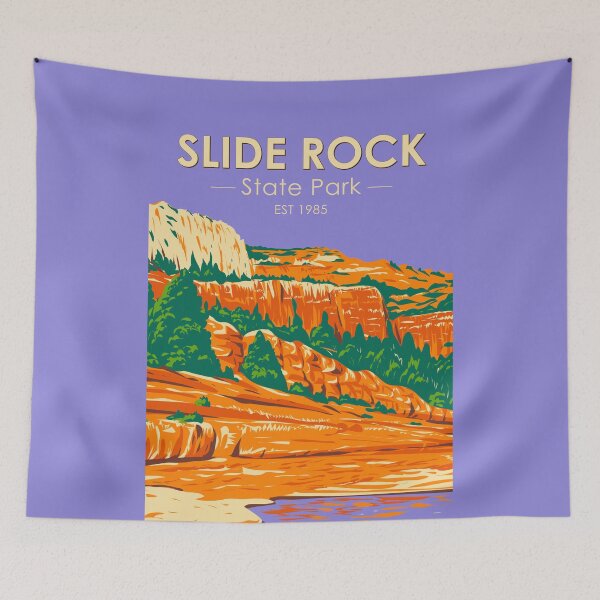 Item preview, Slide Rock State Park Arizona Vintage designed and sold by KrisSidDesigns.