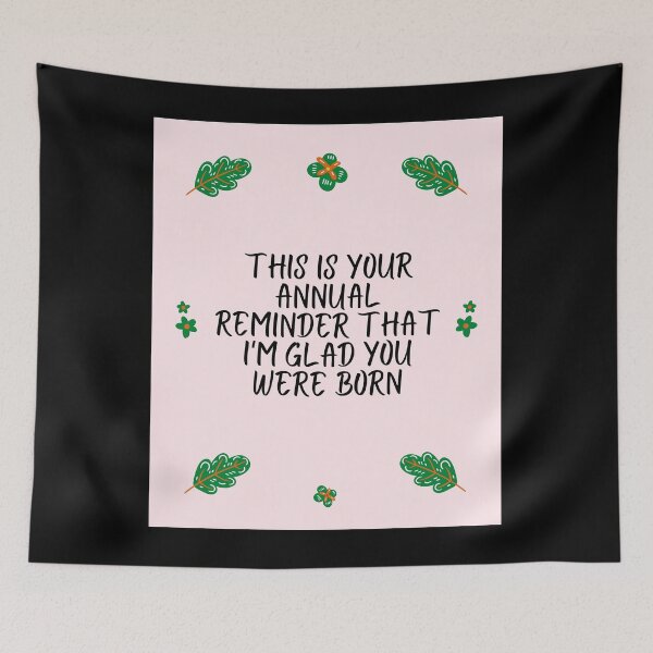 Item preview, Annual Reminder Snarky Birthday Card designed and sold by SenYou.