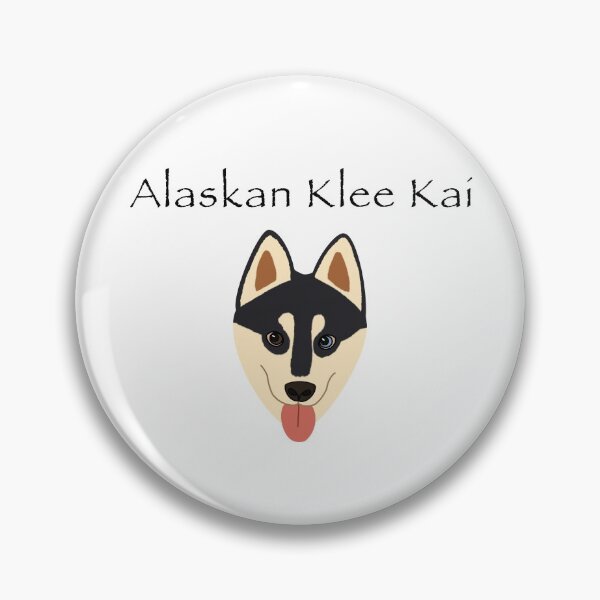 Item preview, Alaskan Klee Kai (black with bi eyes) designed and sold by Tiki-Kreations.