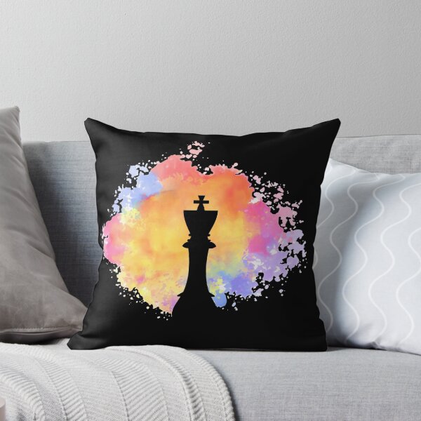 Item preview, Chess King Pastel Black designed and sold by ChessMadness.
