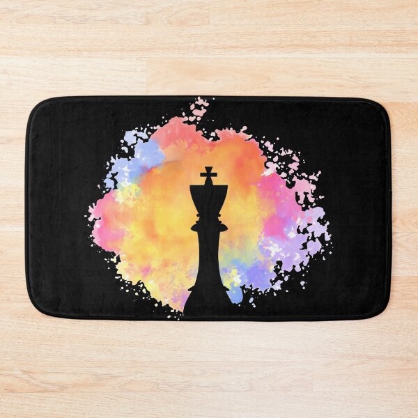 Item preview, Chess King Pastel Black designed and sold by ChessMadness.