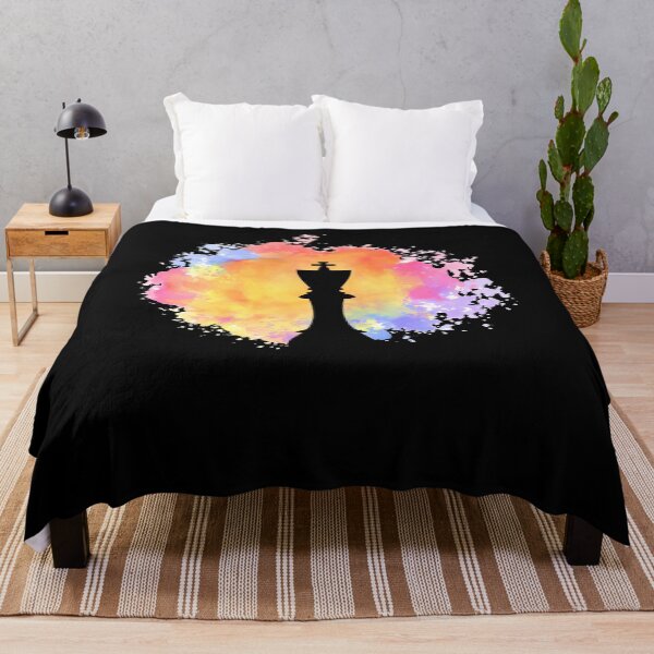 Item preview, Chess King Pastel Black designed and sold by ChessMadness.