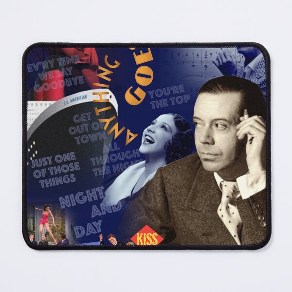 Item preview, Cole Porter Collage Portrait designed and sold by STYLE + EXPRESSION.