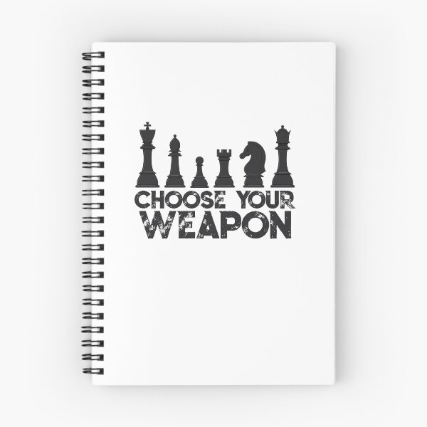 Item preview, Chess Choose Your Weapon - Chess Lover designed and sold by ChessMadness.