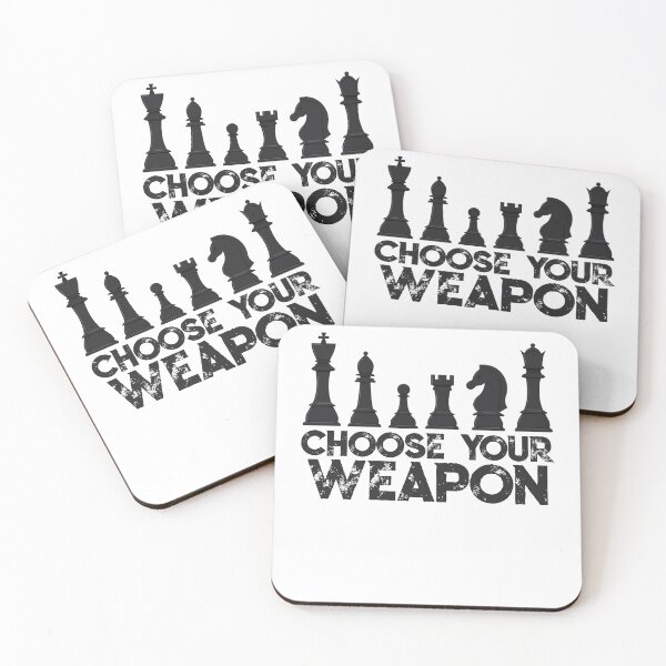 Item preview, Chess Choose Your Weapon - Chess Lover designed and sold by ChessMadness.