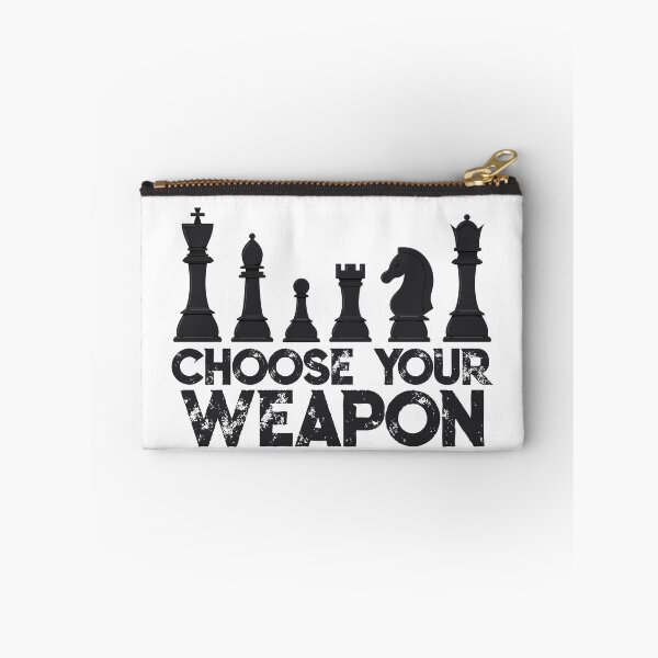 Item preview, Chess Choose Your Weapon - Chess Lover designed and sold by ChessMadness.