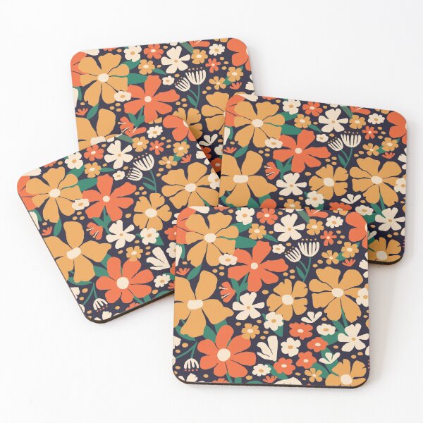 Item preview, Blooming Garden at Midnight designed and sold by latheandquill.