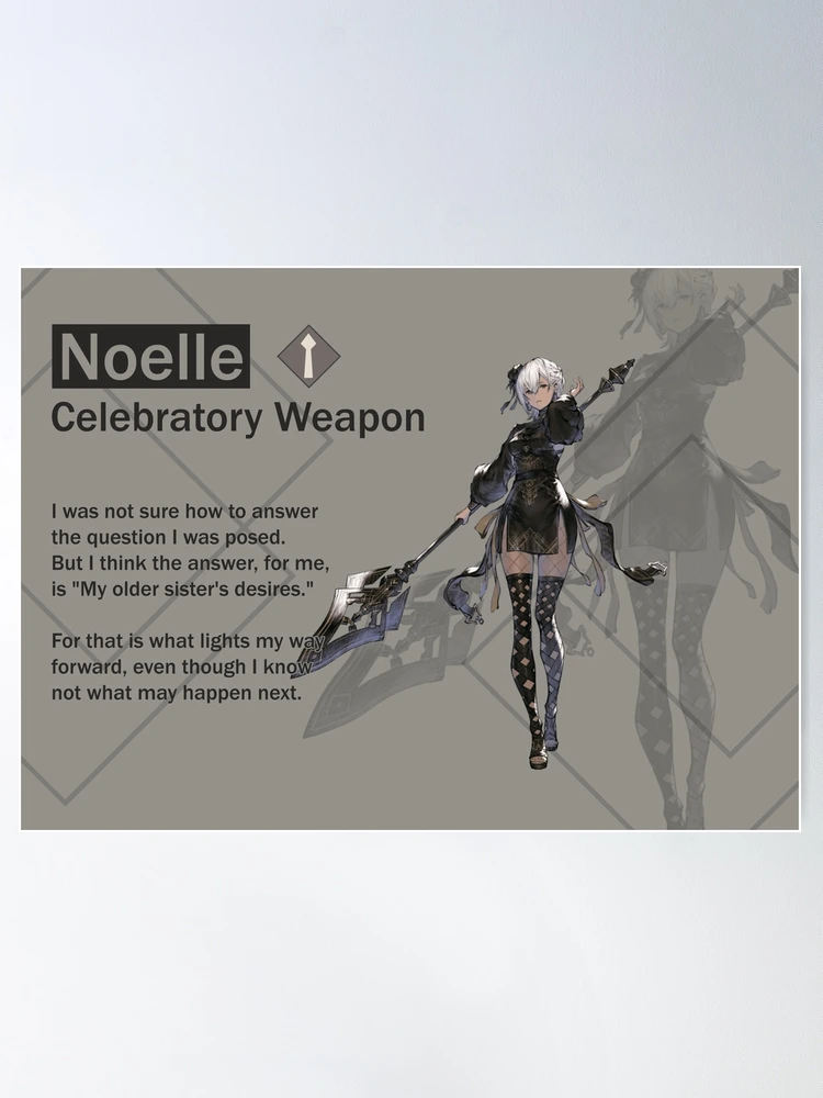 WIP] Noelle - Game Ready Character (NieR Reincarnation Fan Art) — polycount