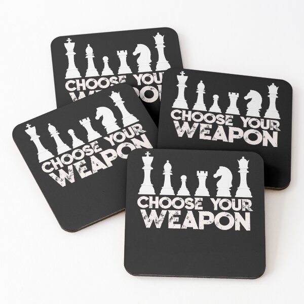 Item preview, Chess Choose Your Weapon - Chess Lover designed and sold by ChessMadness.
