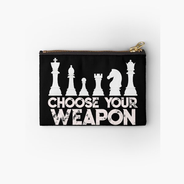 Item preview, Chess Choose Your Weapon - Chess Lover designed and sold by ChessMadness.