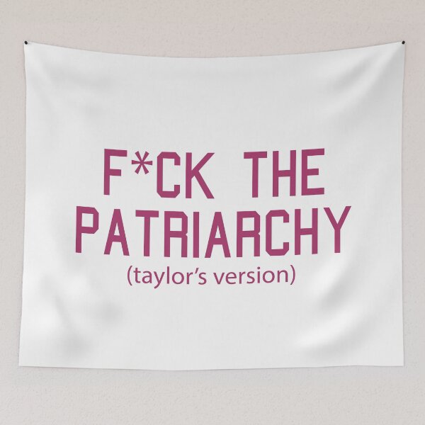 Item preview, F*ck the Patriarchy Taylor’s Version Quote designed and sold by Moreish.