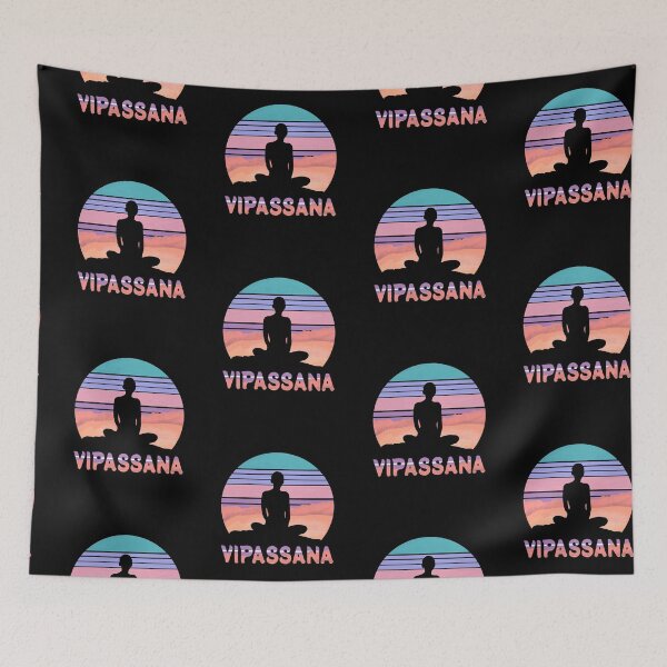 Item preview, Vipassana meditation design. designed and sold by NobelFashion.