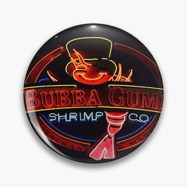 Item preview, Bubba Gump Shrimp Co. neon sign designed and sold by David Lee Thompson.