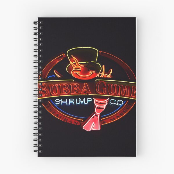 Item preview, Bubba Gump Shrimp Co. neon sign designed and sold by David Lee Thompson.