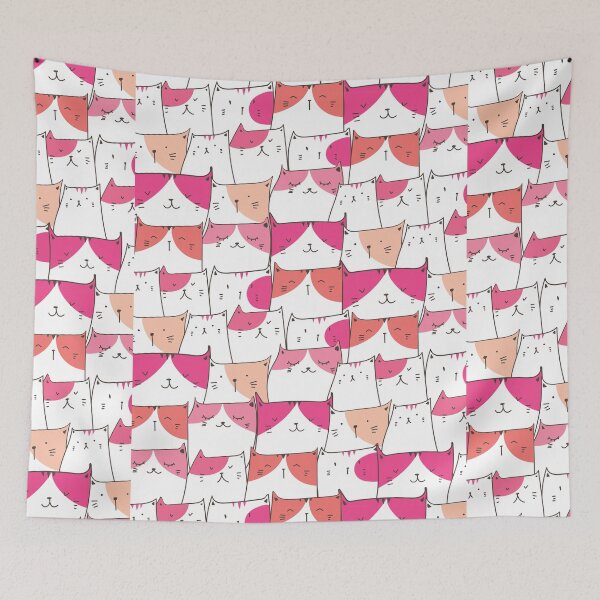 Item preview, Pink CATS designed and sold by Lovely-Cat-Shop.