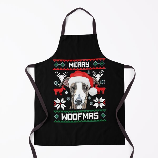 Item preview, Greyhound Merry Woofmas Christmas Dog Gift designed and sold by CR Media.