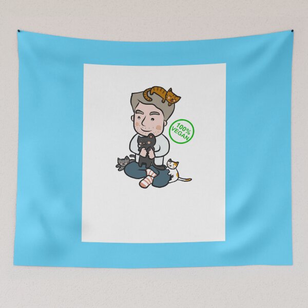 Item preview, Best Vegan Cat Dad Ever designed and sold by Naked-Alien.