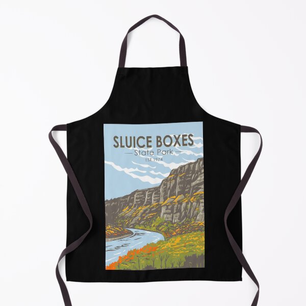 Item preview, Sluice Boxes State Park Montana Vintage designed and sold by KrisSidDesigns.