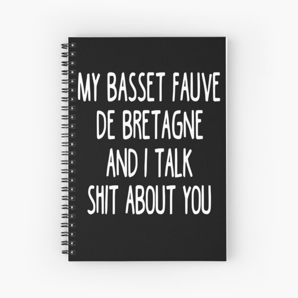 Aperçu de l'œuvre My Basset Fauve De Bretagne And I Talk Shit About You créée et vendue par clickmostro.