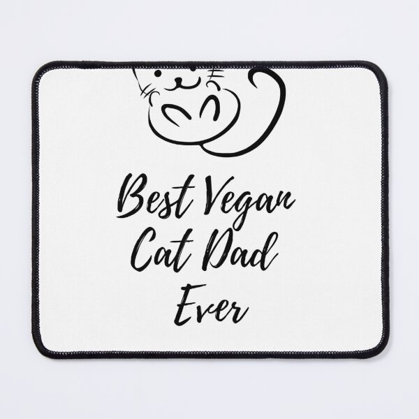 Item preview, Best Vegan Cat Dad Ever designed and sold by Naked-Alien.