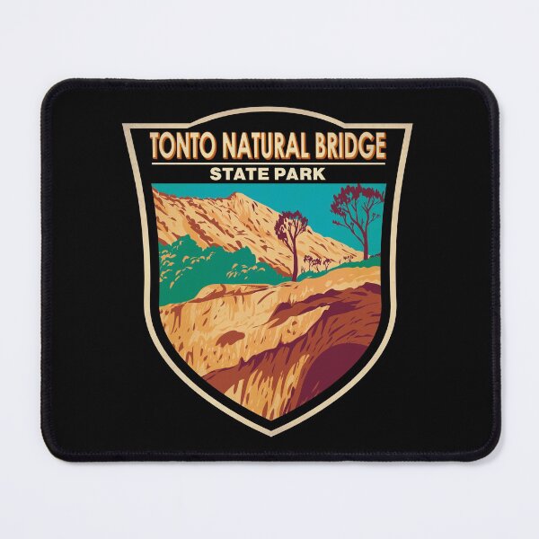 Item preview, Tonto Natural Bridge State Park Arizona Badge designed and sold by KrisSidDesigns.