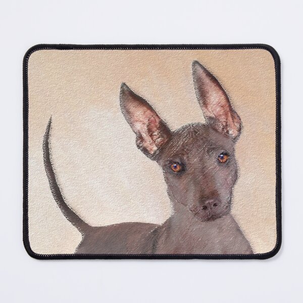 Item preview, Xoloitzcuintli Painting - Cute Original Dog Art designed and sold by alpendesigns.